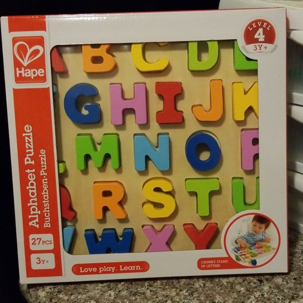 Hape Alphabet puzzle